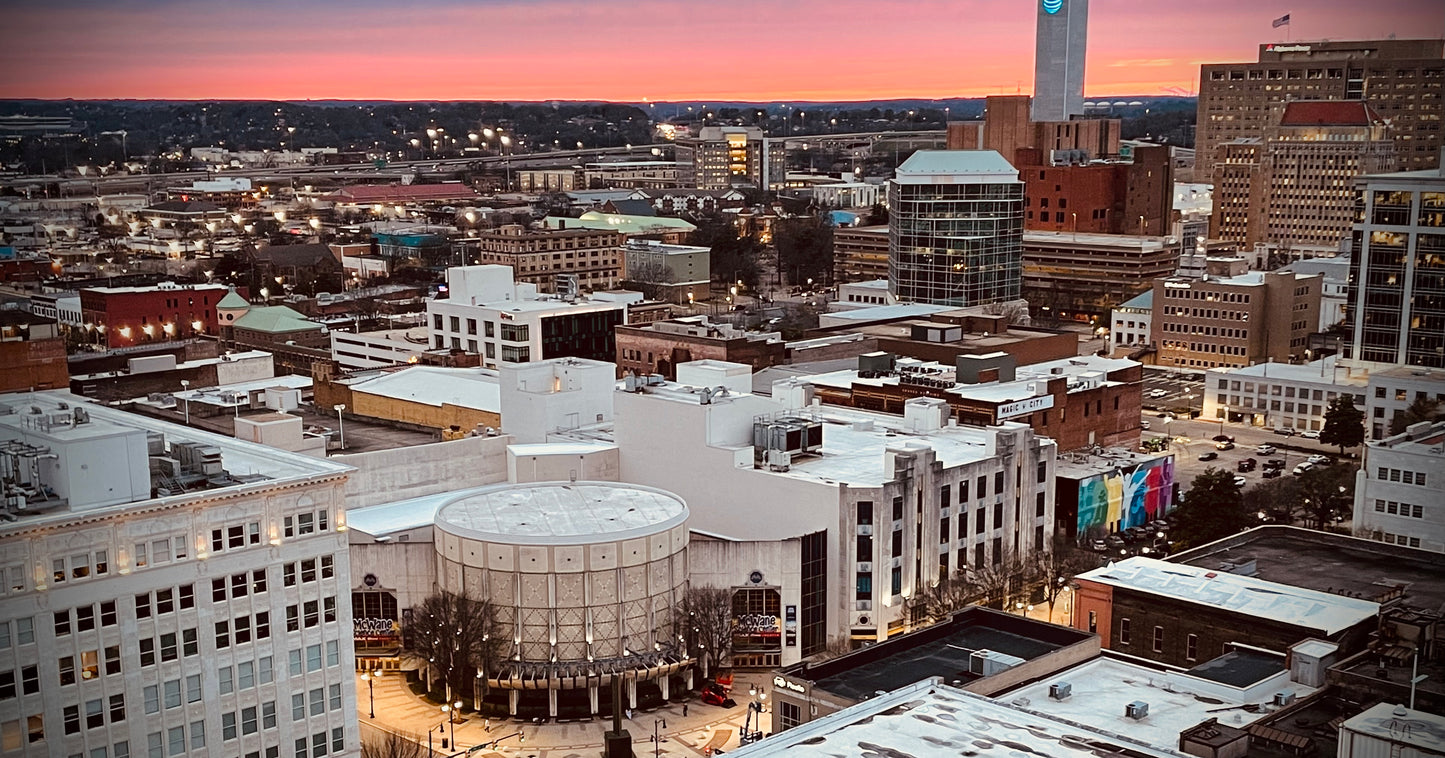 "Looking West in Birmingham" (Photo Print 8" x 10") HORIZ