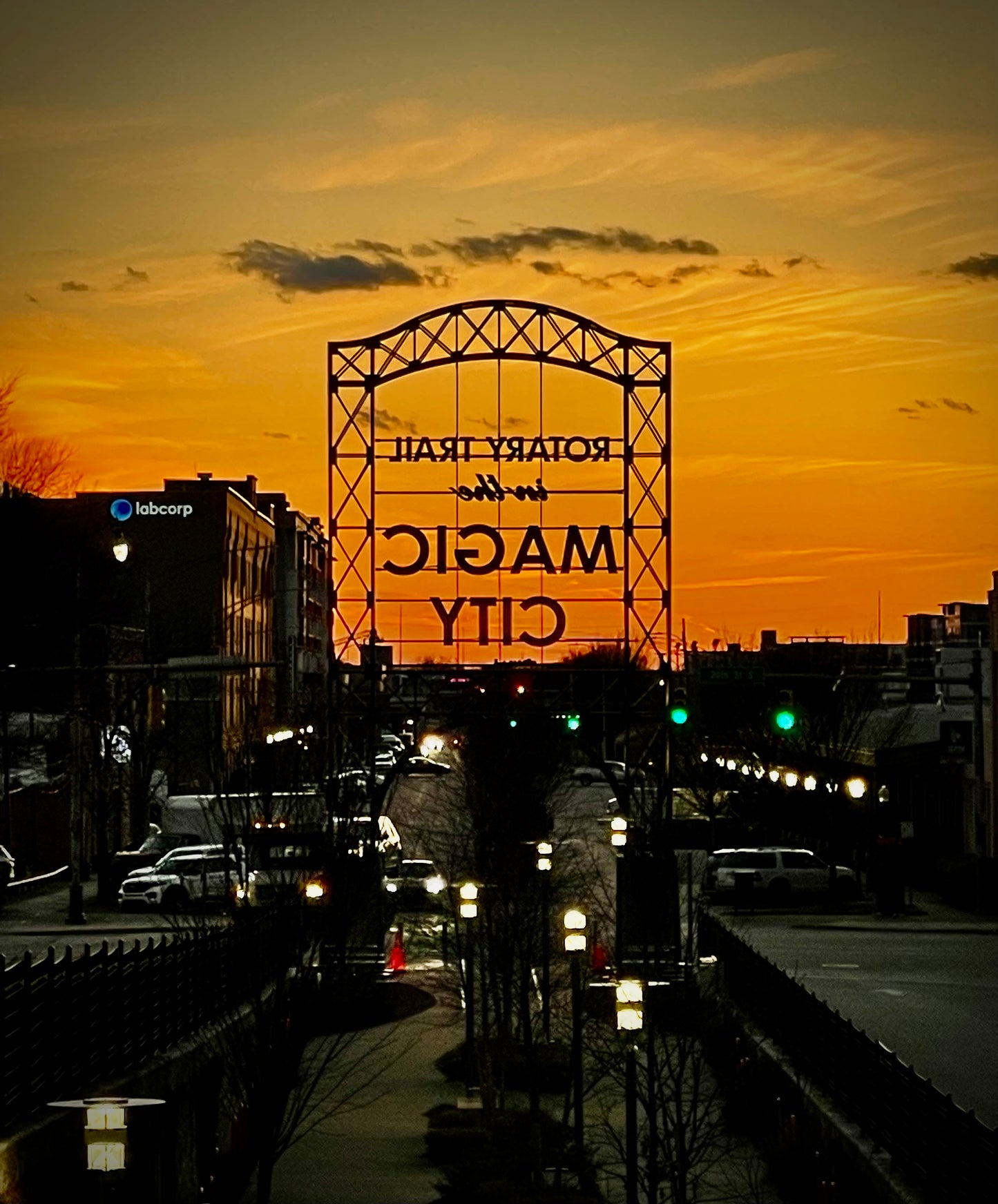 "Looking Back" on Rotary Trail (Photo print 8" x 10")